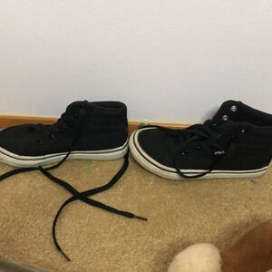 FILA high top kids shoes